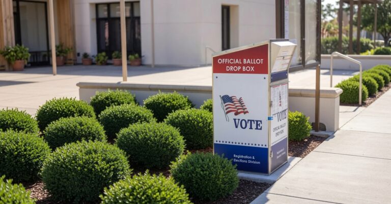 mail in ballot box